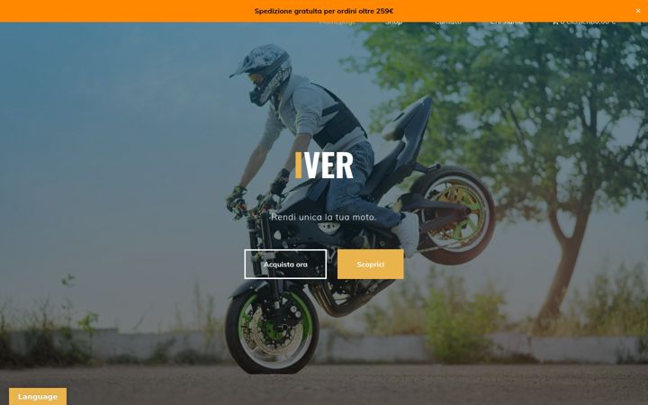 Screenshot of iverace.it