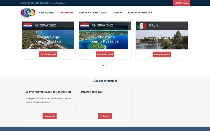 Screenshot di iveria.cz