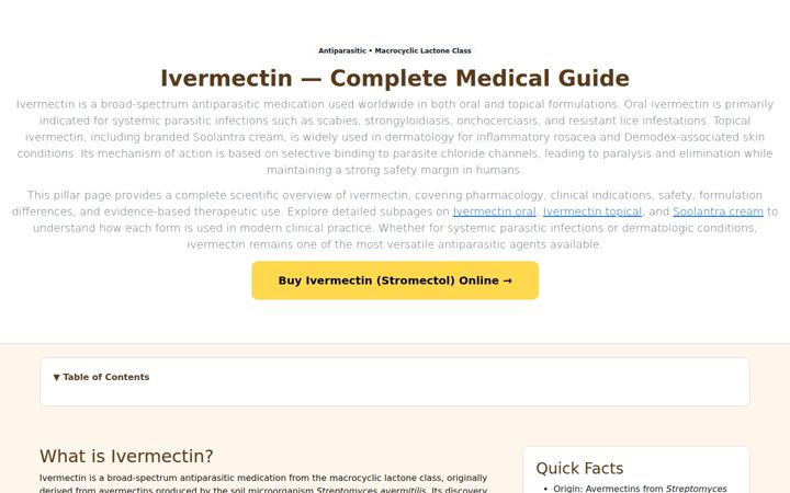 Screenshot of ivermactin.sbs