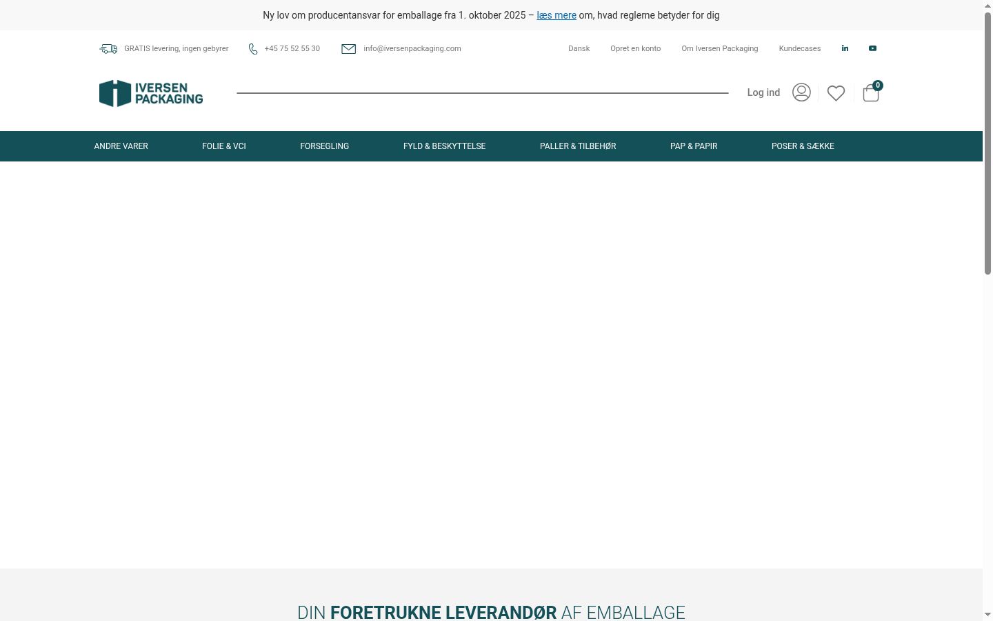 Capture d'écran de la bannière de consentement affichée avant toute interaction