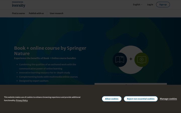 Screenshot of iversity.org