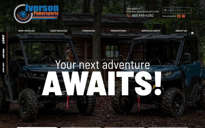 Screenshot of iversonpowersports.com