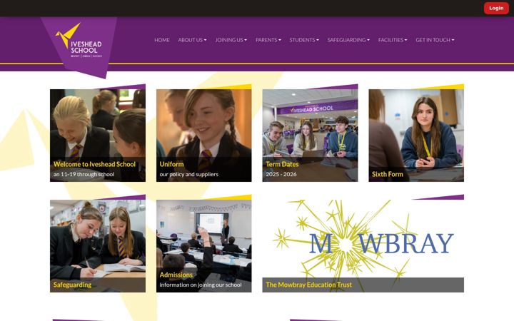 Screenshot of ivesheadschool.org