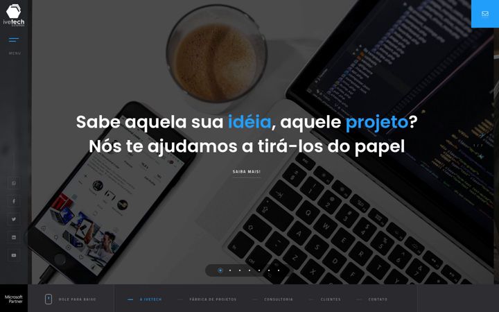 Screenshot of ivetech.com.br