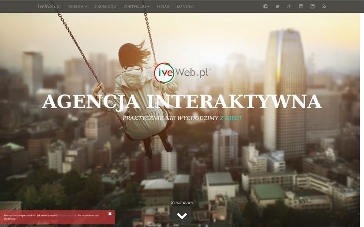 Posnetek zaslona iveweb.pl