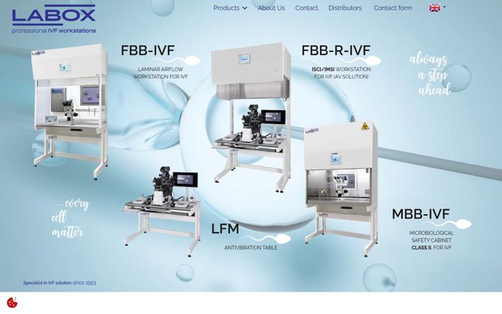 Screenshot of ivf-solution.eu