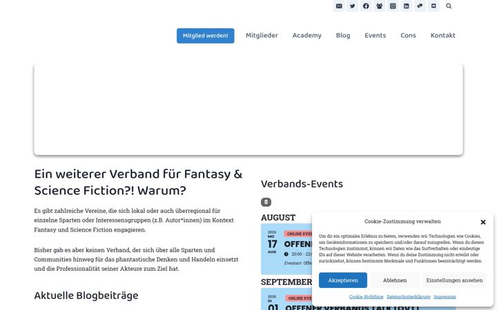 Screenshot of ivfsf.de