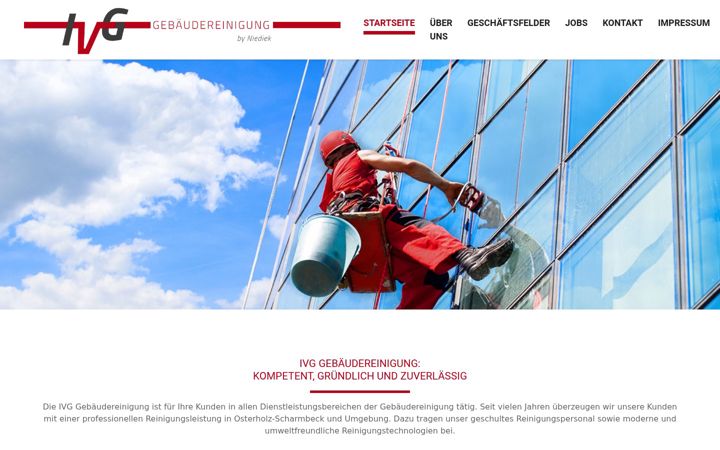 Screenshot of ivg-gebaeudereinigung.de