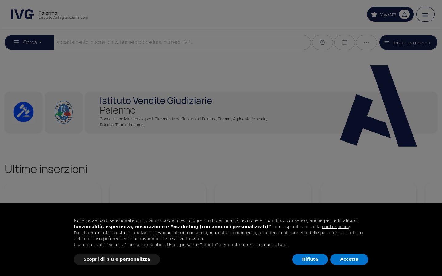 Captura de pantalla del banner de consentimiento mostrado antes de cualquier interacción