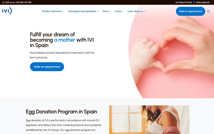 Zrzut ekranu ivi-fertility.com