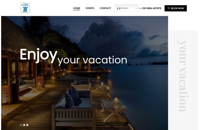 Screenshot of iviaggidelconte3t.com