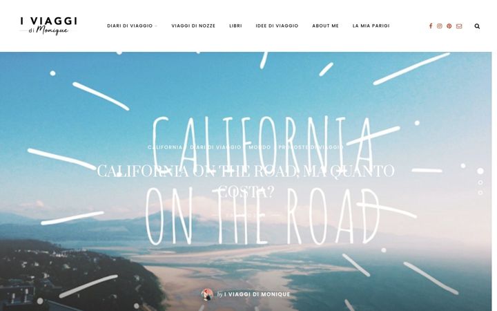 Screenshot of iviaggidimonique.it