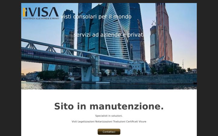 Screenshot of ivisa.it