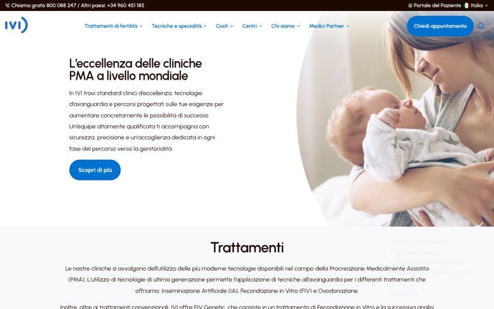 Screenshot of ivitalia.it