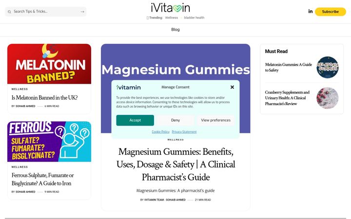 Screenshot of ivitamin.co.uk