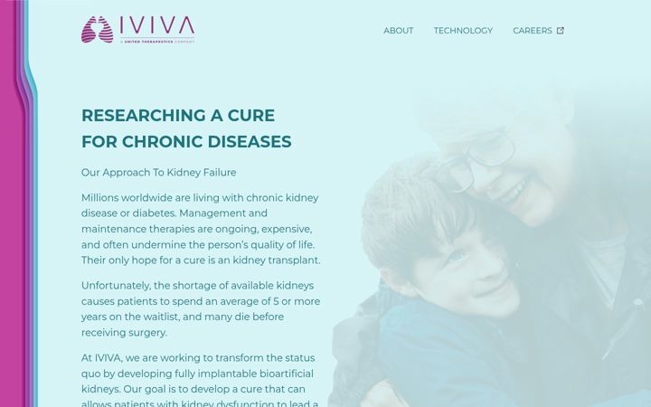 Screenshot of ivivamedical.com