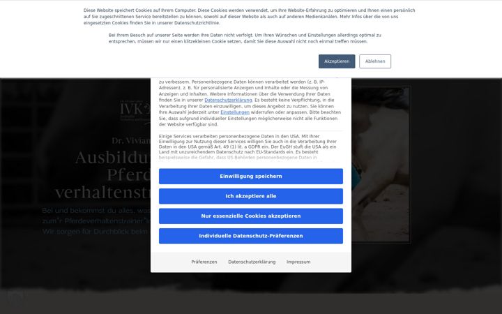 Screenshot of ivk-center.de