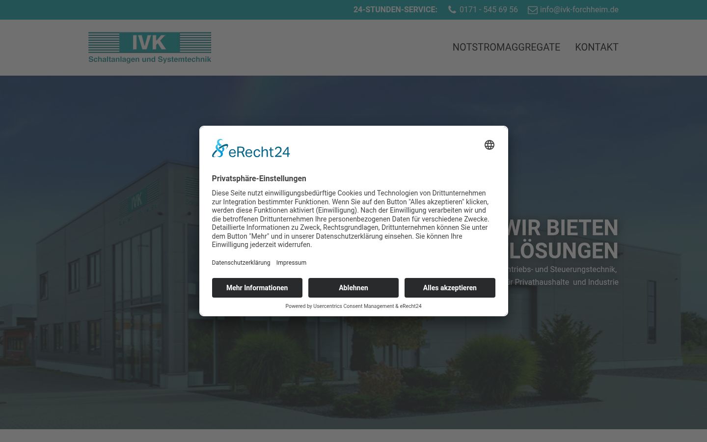 Screenshot tal-banner tal-kunsens muri qabel kwalunkwe interazzjoni