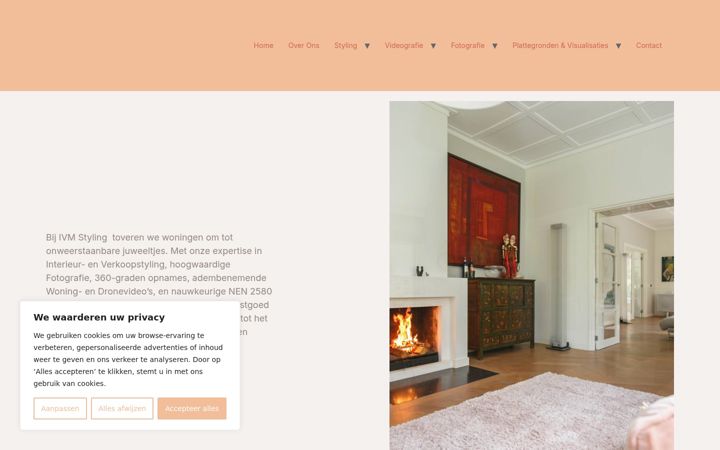 Posnetek zaslona ivmstyling.nl