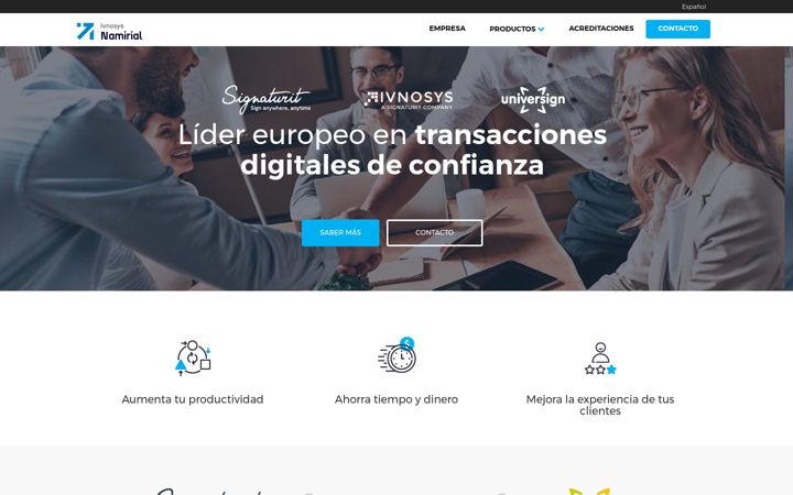 Screenshot of ivnosys.com