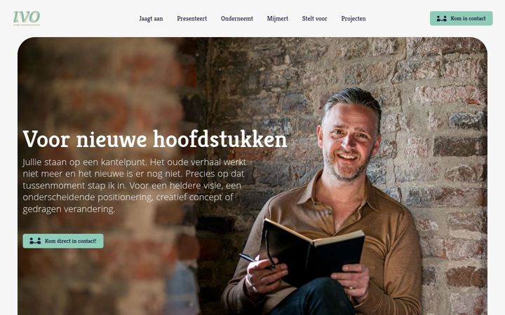 Screenshot of ivojoosten.nl