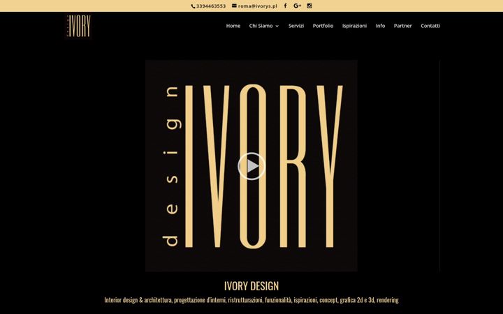 Screenshot of ivorydesign.pl