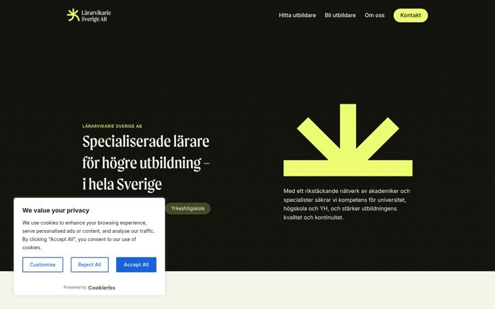Screenshot of ivoryeq.se