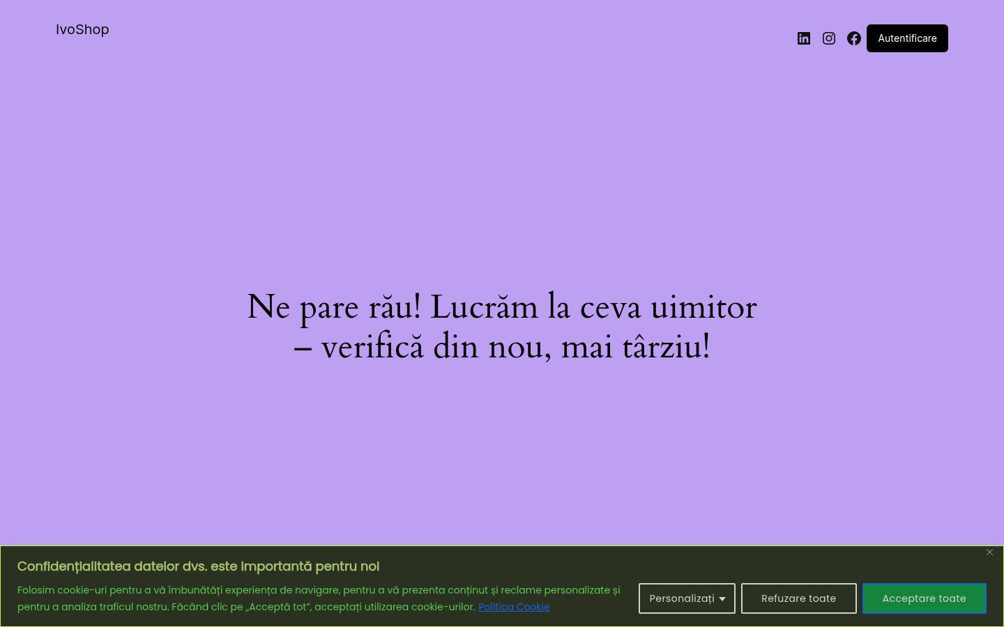 Zrzut ekranu banera zgody wyświetlanego przed jakąkolwiek interakcją