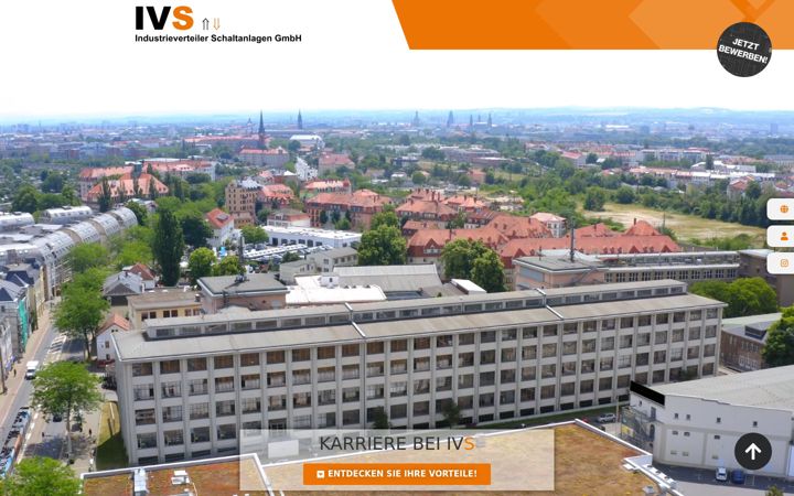 Screenshot of ivs-schaltanlagen-karriere.com
