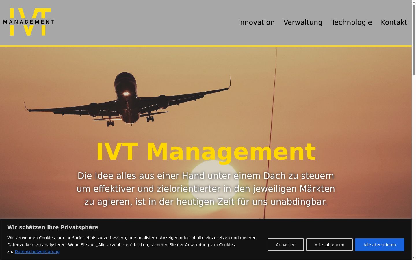 Screenshot tal-banner tal-kunsens muri qabel kwalunkwe interazzjoni