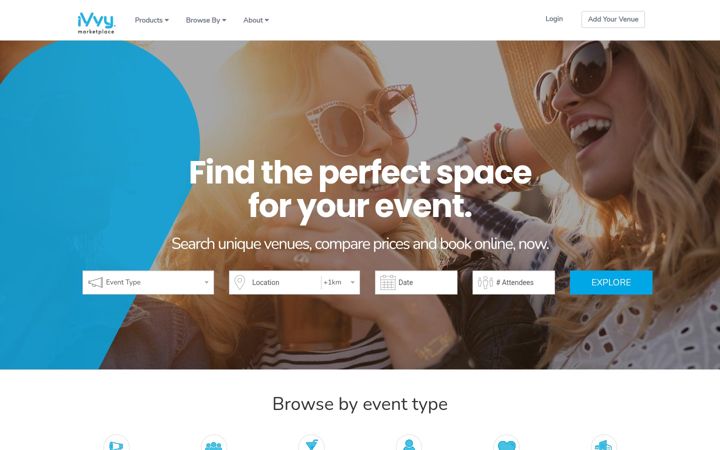 Screenshot of ivvy.com.au