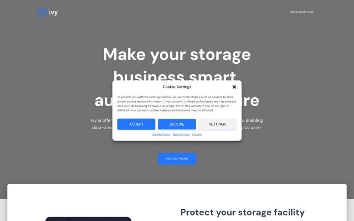 Screenshot of ivy-solutions.de