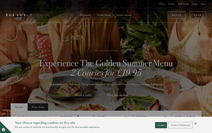 Screenshot of ivycollection.com