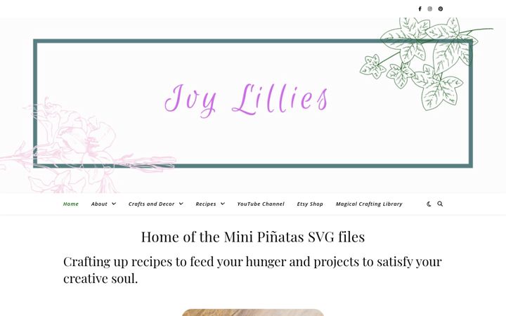 Screenshot of ivylillies.com
