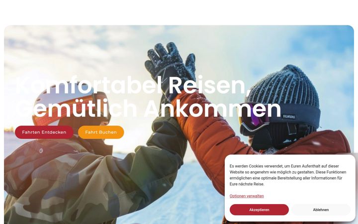 Screenshot of ivysbusreisen.de