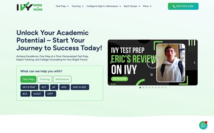 Screenshot of ivytp.com