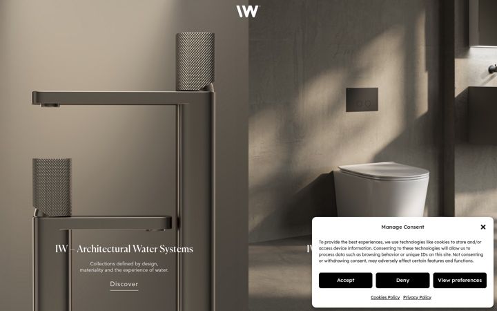 Screenshot of iwandw.com