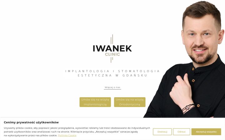Screenshot of iwanekclinic.pl