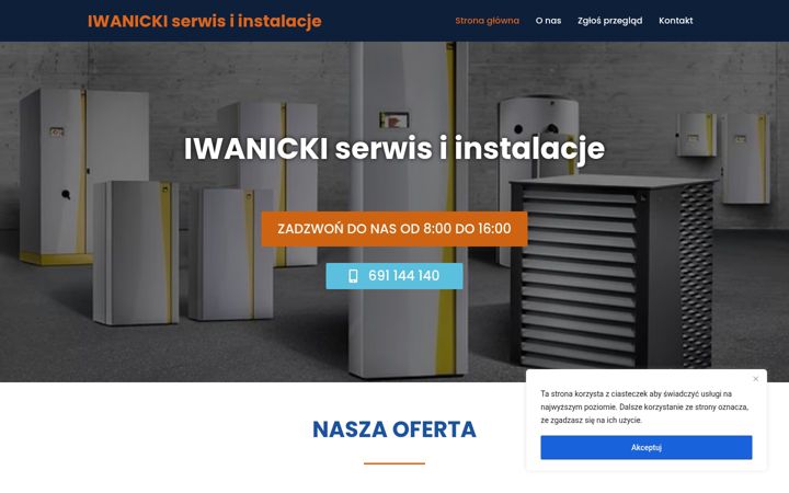 Screenshot of iwanickiserwis.pl
