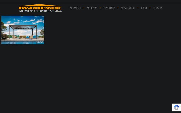Screenshot of iwaniczek.eu