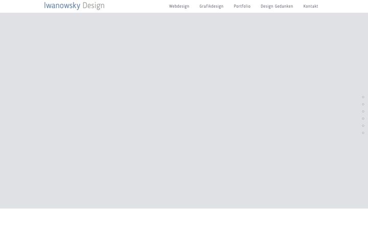 Screenshot of iwanowsky-design.de