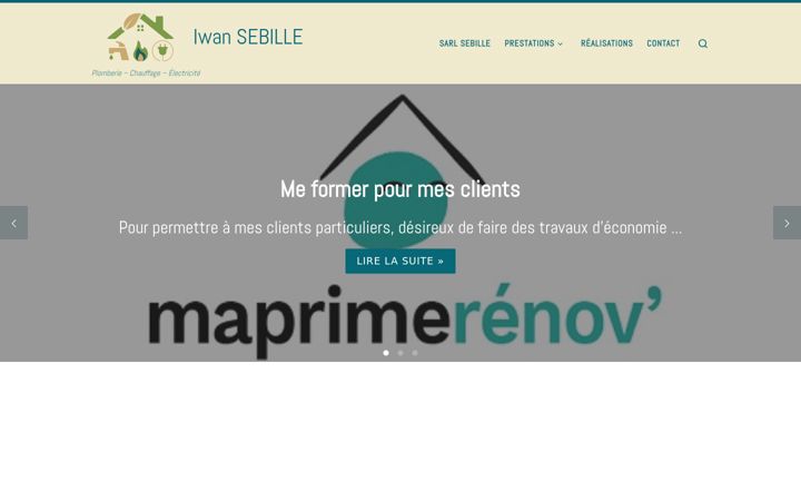 Screenshot of iwansebille.com