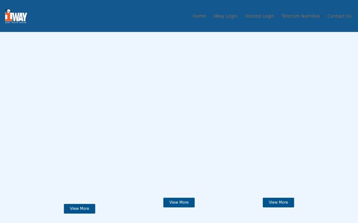 Screenshot of iway.na
