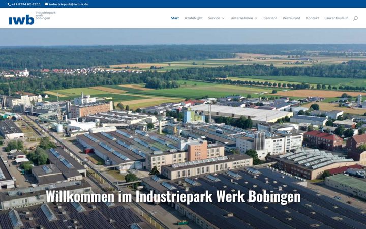 Screenshot of iwb-is.de