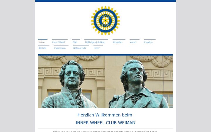 Screenshot of iwc-weimar.de