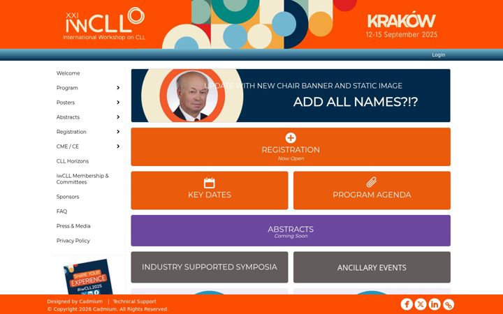 Screenshot of iwcll2025.org