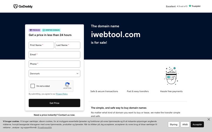 Screenshot of iwebtool.com