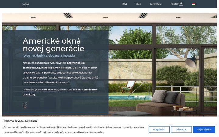 Screenshot of iwee.sk