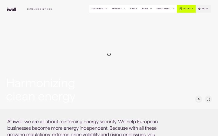 Screenshot of iwell.eu