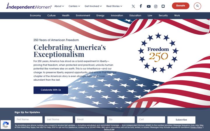 Screenshot of iwf.org